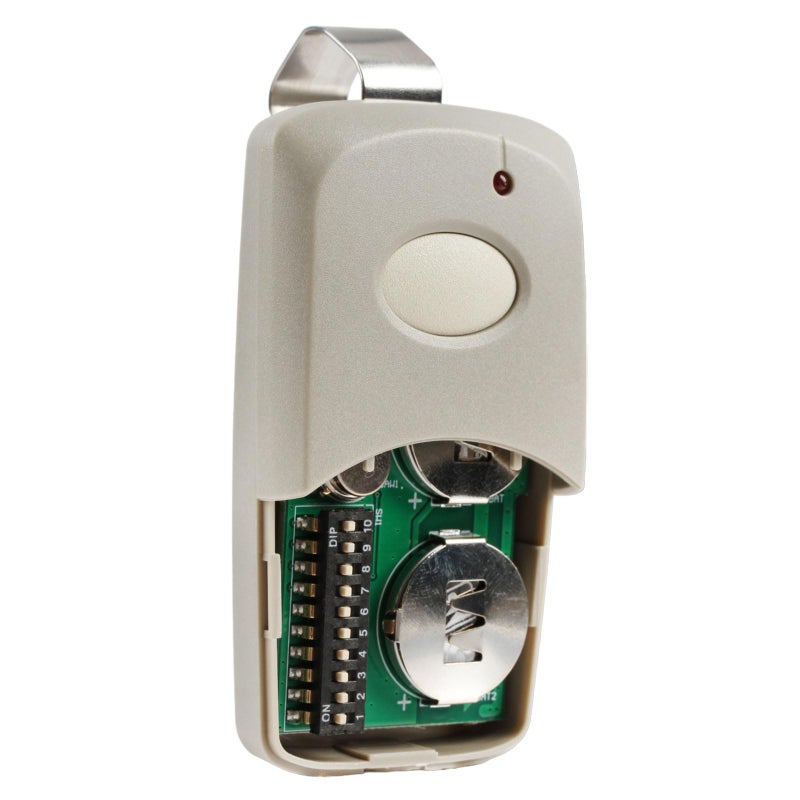 Garage Outlet 2X Garage Outlet 2-Button Replacement Garage Door Opener Remote Gate Control Code Dip Switch Car Visor Clip Transmitter for MCS Multicode Linear (MCS412001) - Image 4